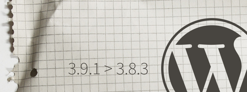 WordPress 3.9.1 para 3.8.3